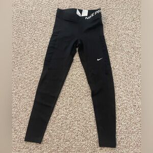 Black Nike Dri Fit Leggings With Pockets